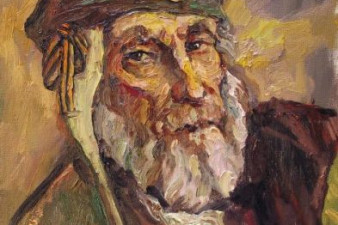 Автопортрет в золотых тонах. 2009. Холст, масло. 50х40